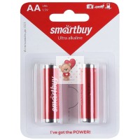 Батарейка AA LR6 Smartbuy Alkaline 1.5V (2 шт. в блистере)