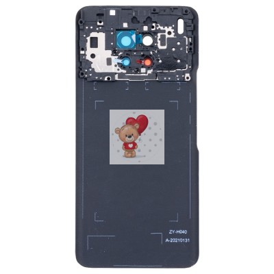 Задняя крышка для Huawei Honor 50 Lite (черная) - Премиум