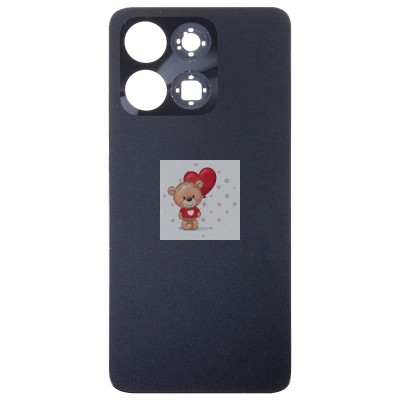 Задняя крышка для Huawei Honor X6a (черная)