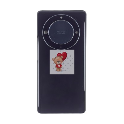 Задняя крышка для Huawei Honor X9a 5G (RMO-NX1) Черный - Премиум