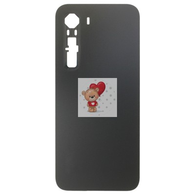 Задняя крышка для Infinix Hot 60 Pro (X6885) Черный - Премиум