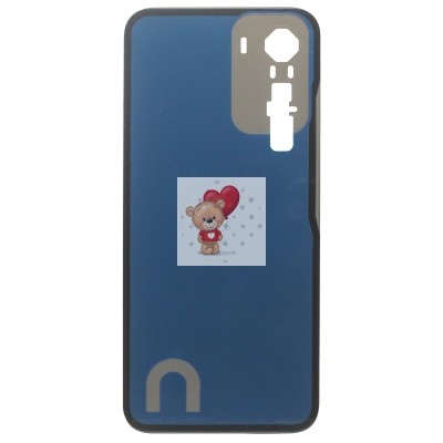 Задняя крышка для Infinix Hot 60 Pro (X6885) Черный - Премиум