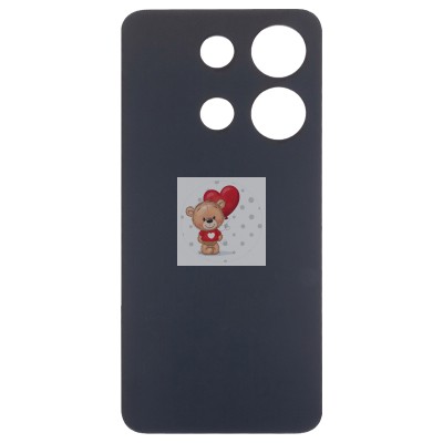 Задняя крышка для Infinix Note 30i (X6716) Черный - Премиум