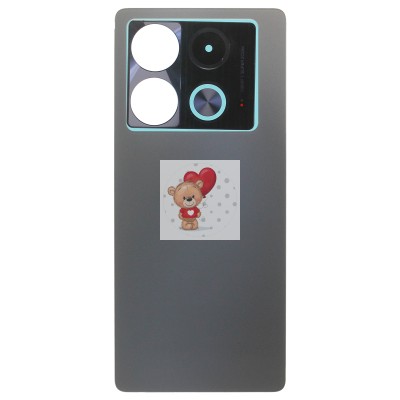 Задняя крышка для Infinix Note 40 4G (X6853) Черный - Премиум