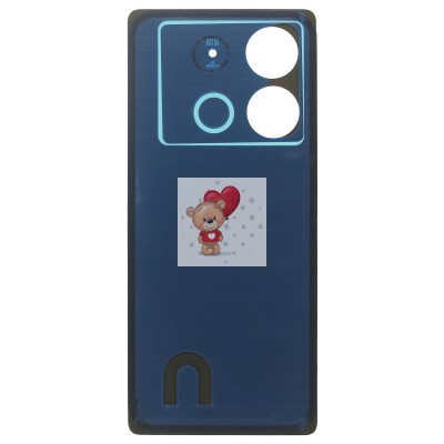 Задняя крышка для Infinix Note 40 4G (X6853) Черный - Премиум