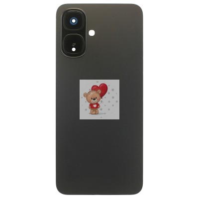 Задняя крышка для Infinix Smart 10 (X6725) Черный - Премиум