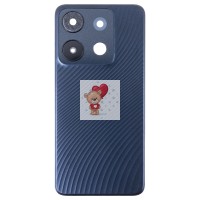 Задняя крышка для Infinix Smart 7 (черная) Задняя крышка для Infinix Smart 7 (черная)