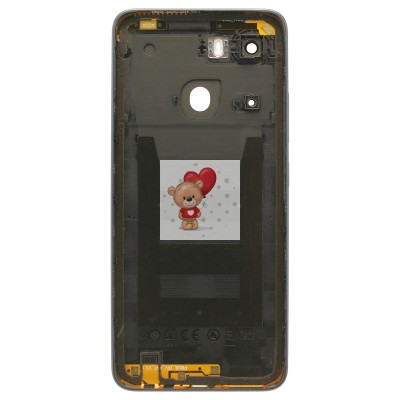 Задняя крышка для Itel P40 (P662LN) Черный - Премиум Задняя крышка для Itel P40 (P662LN) Черный - Премиум