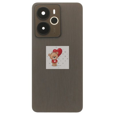 Задняя крышка для Realme 14 5G (RMX5070) Коричневый - Премиум