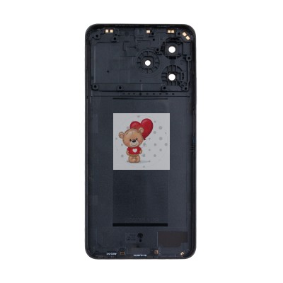 Задняя крышка для Realme C51 Черный - Премиум Задняя крышка для Realme C51 Черный - Премиум