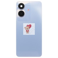 Задняя крышка для Realme RMX3933 Голубой - Премиум Задняя крышка для Realme RMX3933 Голубой - Премиум