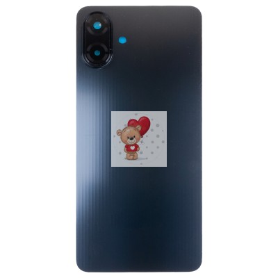 Задняя крышка для Samsung A075F Galaxy A07 Черный - Премиум