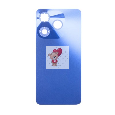 Задняя крышка для Tecno Spark 10 4G (синяя)