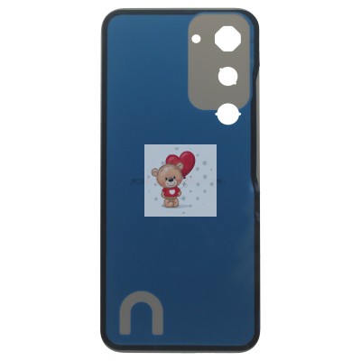 Задняя крышка для Tecno Spark 40 Pro (KM6) Черный - Премиум