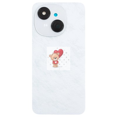 Задняя крышка для Tecno Spark Go 1 (KL4) Белый