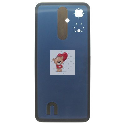 Задняя крышка для Tecno Spark Go 2 (KM4) Черный - Премиум Задняя крышка для Tecno Spark Go 2 (KM4) Черный - Премиум