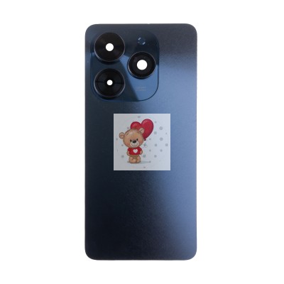 Задняя крышка для Tecno Spark Go 2024 (BG6) Черный - Премиум