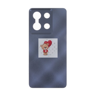 Задняя крышка для Vivo Y36 4G (V2247) Черный - Премиум