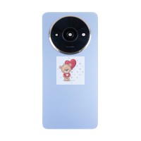 Задняя крышка для Xiaomi Poco C61 Белый - Премиум Задняя крышка для Xiaomi Poco C61 Белый - Премиум