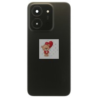 Задняя крышка для Xiaomi 25078RA3EY Черный - Премиум Задняя крышка для Xiaomi 25078RA3EY Черный - Премиум