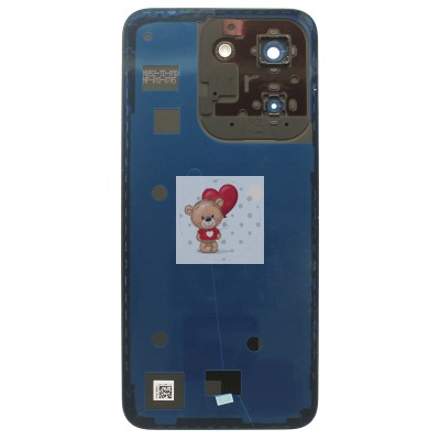 Задняя крышка для Xiaomi 25078RA3EY Черный - Премиум Задняя крышка для Xiaomi 25078RA3EY Черный - Премиум