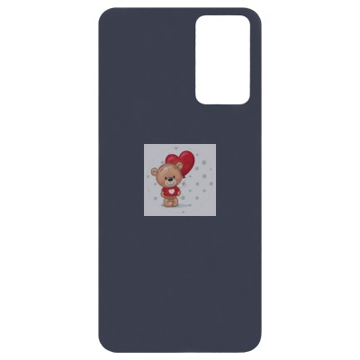 Задняя крышка для Xiaomi Redmi Note 12S (черная)