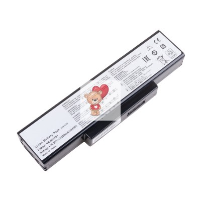 Аккумуляторная батарея для ноутбука Asus K72Dr ( A32-K72) 5200 mAh