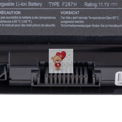 Аккумуляторная батарея для ноутбука Dell Inspiron 1410 (F287H) 5200 mAh