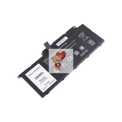 Аккумуляторная батарея для ноутбука Dell Inspiron 15-7537 (F7HVR) 3800 mAh Аккумуляторная батарея для ноутбука Dell Inspiron 15-7537 (F7HVR) 3800 mAh