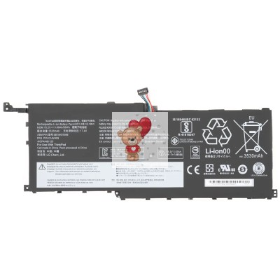 Аккумуляторная батарея для ноутбука Lenovo ThinkPad X1 Carbon 4th Gen (SB10K97566) 3530 mAh
