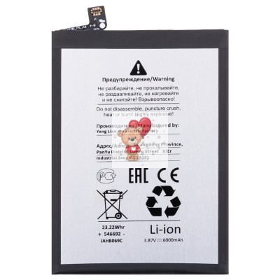 Аккумуляторная батарея для Realme C25s (RMX3195) (BLP793) - Battery Collection (Премиум)