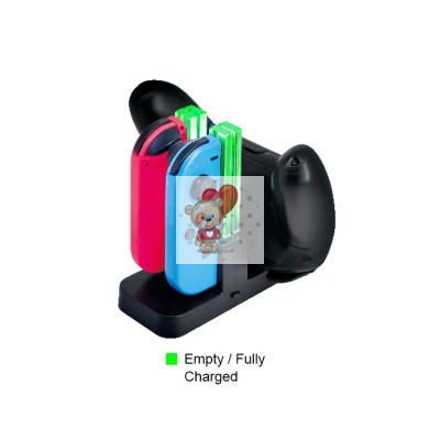 Зарядная станция для геймпада JoyCon Nintendo Switch Dobe TNS-879 Зарядная станция для геймпада JoyCon Nintendo Switch Dobe TNS-879