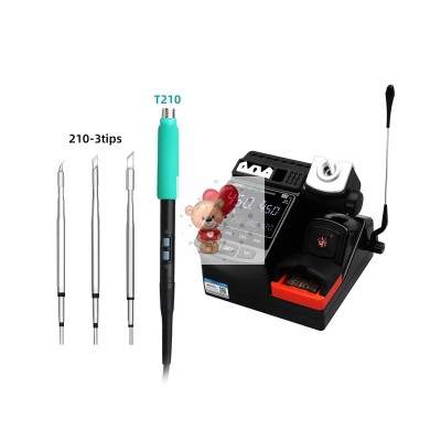 Паяльная станция Aifen A9 Plus (Т115/T210/T245) (120W, 1 канал, ручка T210 + 3 жала) Паяльная станция Aifen A9 Plus (Т115/T210/T245) (120W, 1 канал, ручка T210 + 3 жала)