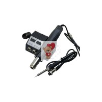 Паяльная станция KADA 8892D (фен+паяльник) (480W, 1 канал, ручка 900M + 1 жало + 3 сопла)