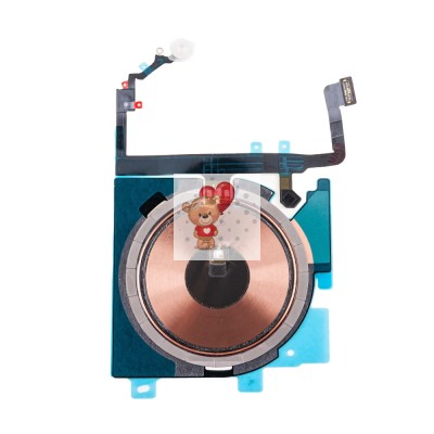 Шлейф для Apple iPhone 15 Plus (A3094) на беспроводную зарядку/вспышку/микрофон - Премиум