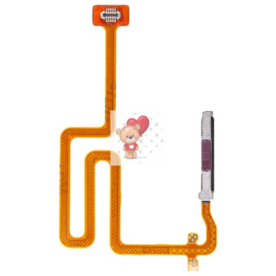 Шлейф для Realme 8i (RMX3151) сканер отпечатка пальцев (черный)