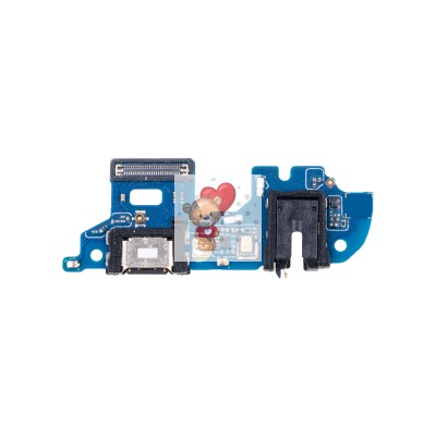 Шлейф для Realme C35 (RMX3511) плата системный разъем/разъем гарнитуры/микрофон - Премиум