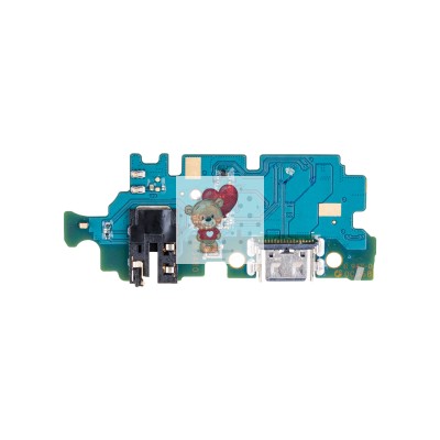 Шлейф для Samsung A245F Galaxy A24 4G плата системный разъем/разъем гарнитуры/микрофон - Премиум Шлейф для Samsung A245F Galaxy A24 4G плата системный разъем/разъем гарнитуры/микрофон - Премиум