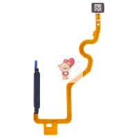 Шлейф для Tecno Spark 30C 4G (KL5n) сканер отпечатка пальцев Черный