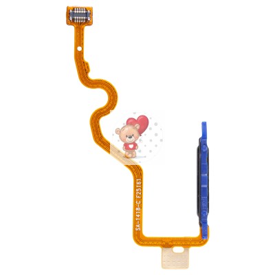 Шлейф для Tecno Spark 30 4G (KL6) сканер отпечатка пальцев Черный