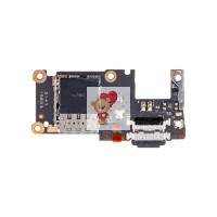 Шлейф для Xiaomi 11T Pro плата системный разъем/разъем SIM/микрофон - Премиум Шлейф для Xiaomi 11T Pro плата системный разъем/разъем SIM/микрофон - Премиум