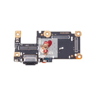 Шлейф для Xiaomi 11T Pro плата системный разъем/разъем SIM/микрофон - Премиум Шлейф для Xiaomi 11T Pro плата системный разъем/разъем SIM/микрофон - Премиум