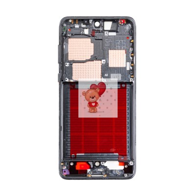 Рамка дисплея для Huawei P60/Huawei P60 Pro Черный (возможен дефект ЛКП)