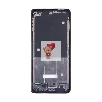 Рамка дисплея для Itel P55 4G Черный (возможен дефект ЛКП)