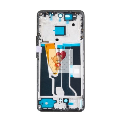 Рамка дисплея для Realme 11 Pro 5G/Realme 11 Pro+ 5G Черный (возможен дефект ЛКП)
