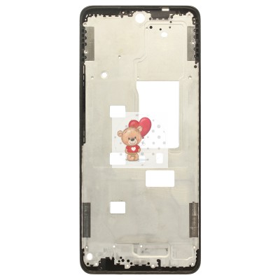 Рамка дисплея для Realme 12 5G (RMX3999) Черный (возможен дефект ЛКП)