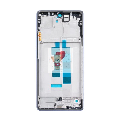 Рамка дисплея для Xiaomi Redmi Note 13 Pro 4G Фиолетовый (возможен дефект ЛКП)