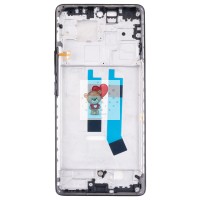 Рамка дисплея для Xiaomi 24116RACCG Черный (возможен дефект ЛКП)