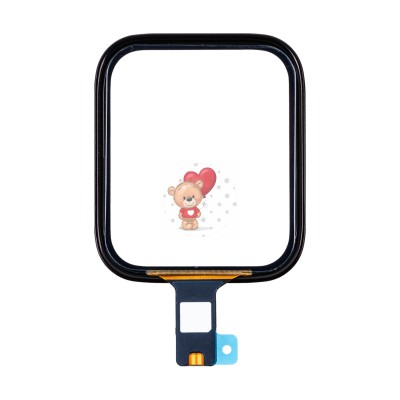 Стекло модуля для Apple Watch SE 2022 (44 мм) с тачскрином и OCA пленкой Черный - OR (Feaglet) Стекло модуля для Apple Watch SE 2022 (44 мм) с тачскрином и OCA пленкой Черный - OR (Feaglet)