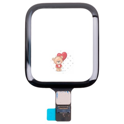 Стекло модуля для Apple Watch 6 (40 мм) с тачскрином и OCA пленкой сапфировое Черный Стекло модуля для Apple Watch 6 (40 мм) с тачскрином и OCA пленкой сапфировое Черный